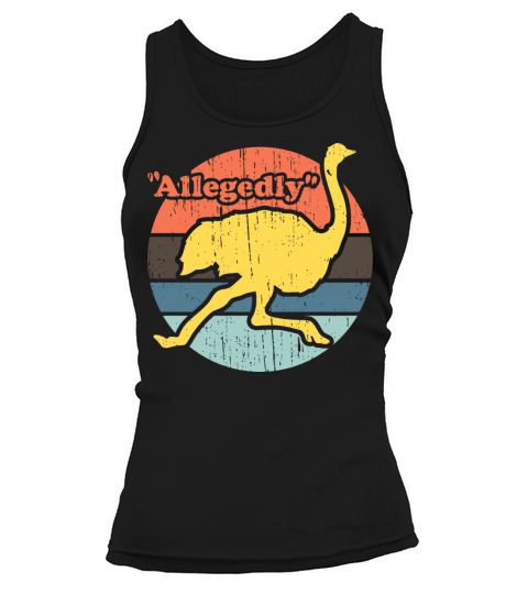 Allegedly Ostrich Vintage Distressed Tank top Woman