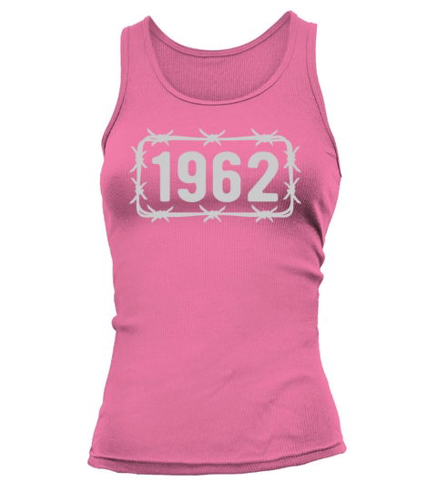 Birthday Vintage 1962 Barbed Wire Tank top Woman