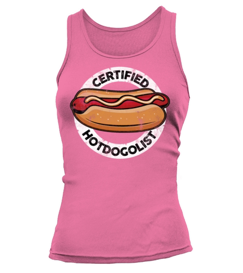Cool Hot Dog Design For Men Women Boys Sausage Hot Tank top Woman