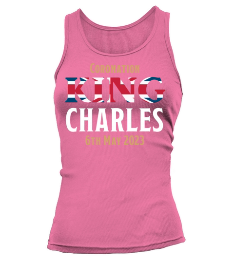 Coronation King Charles III 6th May 2023 Tank top Woman