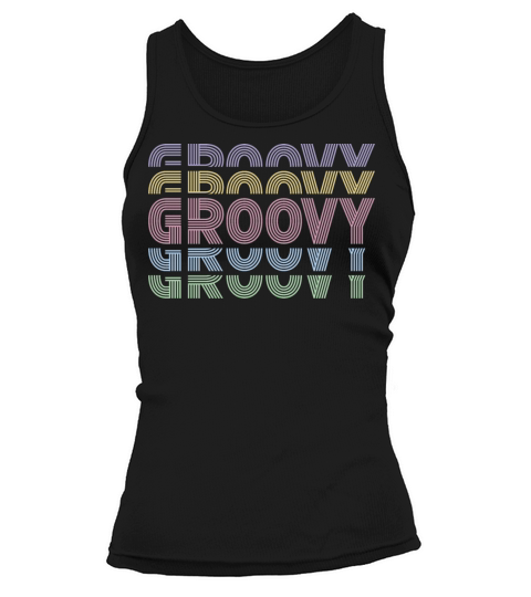 Groovy Retro Fading Tank top Woman