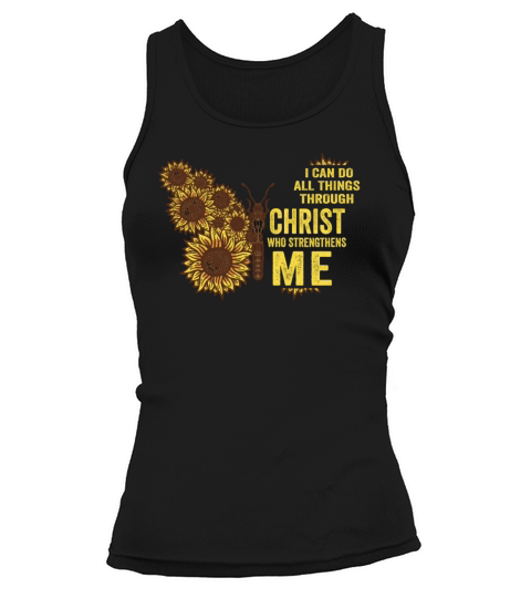 I Can Do All Things Through Christ Strengthens Tank top Woman