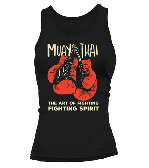 Muay Thai Vintage Retro Art Of Fighting Kickboxing Tank top Woman