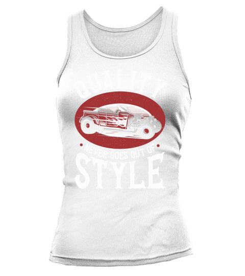 Quality Hot Rod Classic Car Vintage Hotrod Tank top Woman