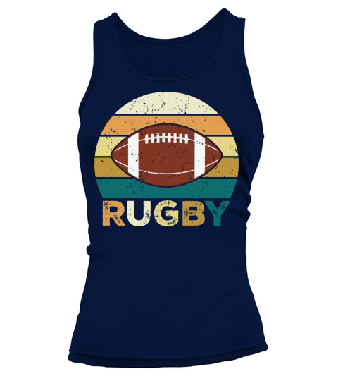 Vintage Retro Rugby Player And Coach Tank top Woman