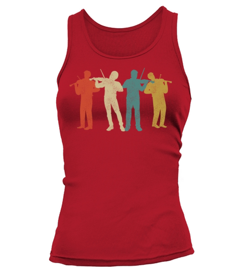 Violin Violinist Retro Vintage Tank top Woman