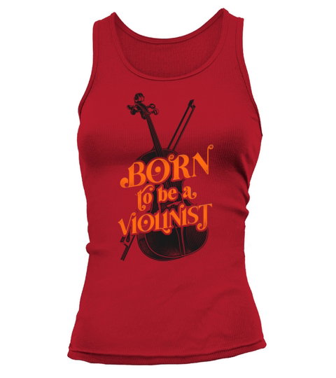 Violin Violinist Vintage Born To Tank top Woman