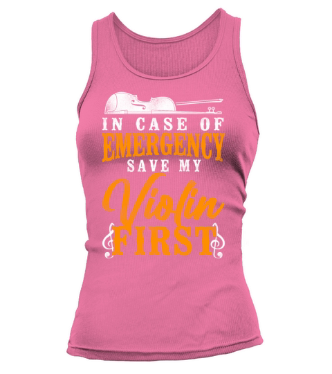 Violin Violinist Vintage In Case Tank top Woman