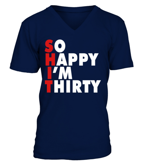 Funny Birth Age 20 Years Old Happy Im 20 V-Neck T-shirt