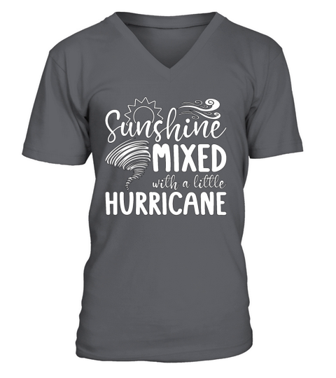 Tornadoes Sunshine Mixed With Loves Tornado Watch V-Neck T-shirt