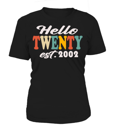 2002 Vintage Born Retro Birthday Gift Women's T-Shirt