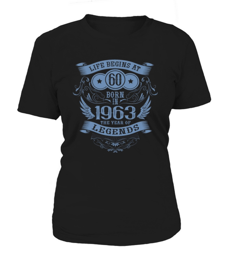 60th Birthday Gifts Vintage 1963 Vintage Sayings Women's T-Shirt
