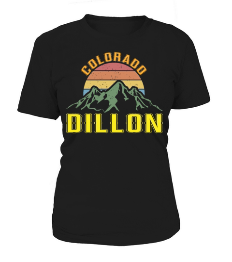 Colorado Dillon Vintage Mountains Hiking Wildlife Women's T-Shirt