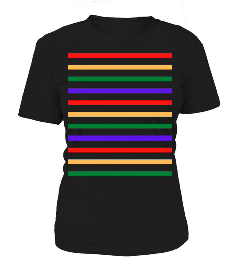 Colors Rainbow Horizontal Women's T-Shirt