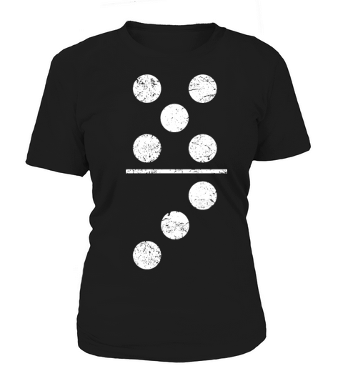 Domino Game TShirt Tile Pieces Trendy Group Women's T-Shirt