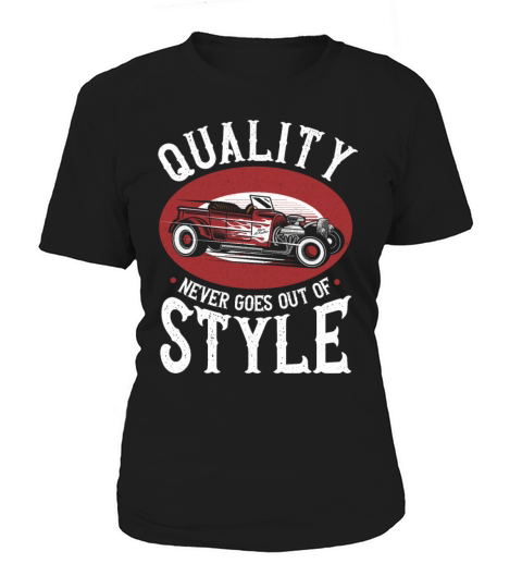 Quality Hot Rod Classic Car Vintage Hotrod Women's T-Shirt