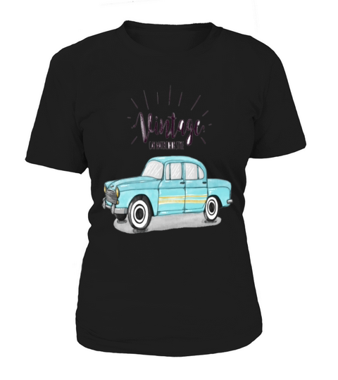vintage car illustration Women's T-Shirt