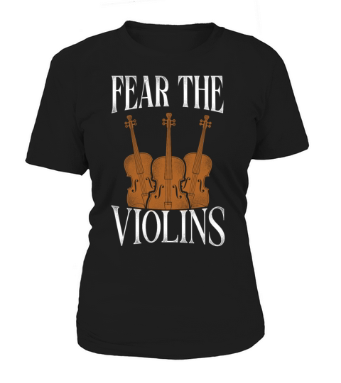 Violin Violinist Vintage Fear The Women's T-Shirt