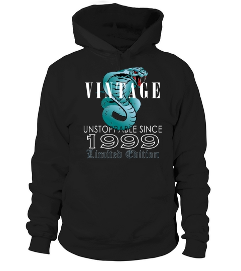 1999 Vintage 24 Year Limited Edition Hoodie Unisex
