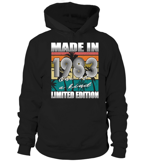 40th birthday made in 1983 limited edition Hoodie Unisex