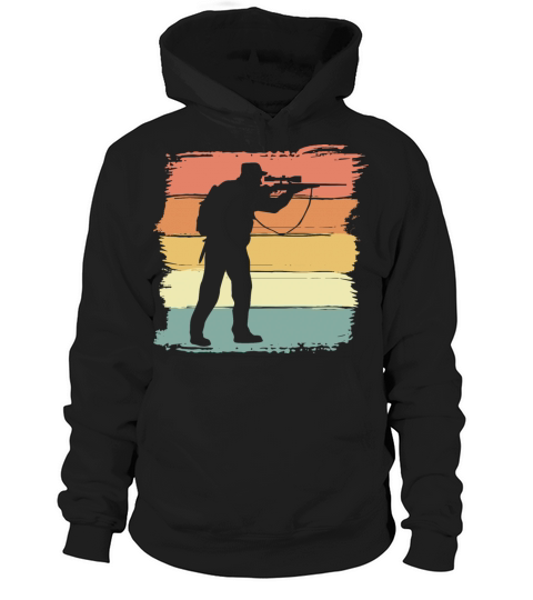 Hunting retro vintage Hoodie Unisex