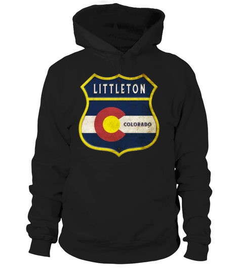 Littleton Colorado crest design Hoodie Unisex