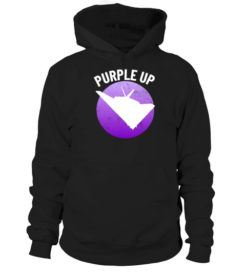 Purple Up F117 Stealth Nighthawk Military Kid Boys Hoodie Unisex