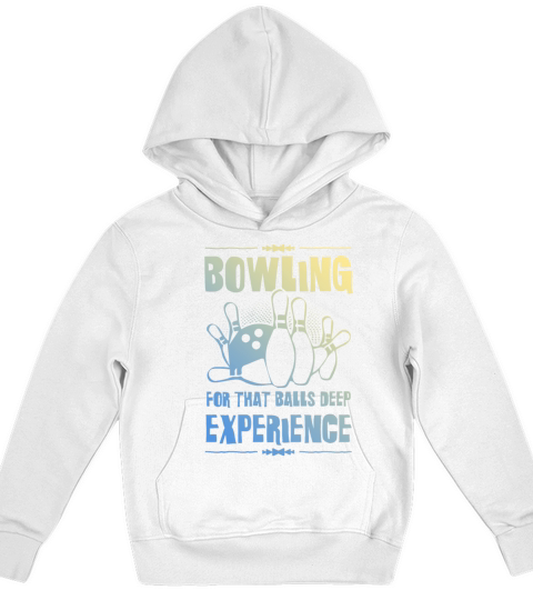 Bowling experiment Kids Hoodie