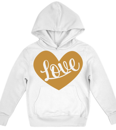 Valentin Heart Love Valentine Love heart12 Kids Hoodie