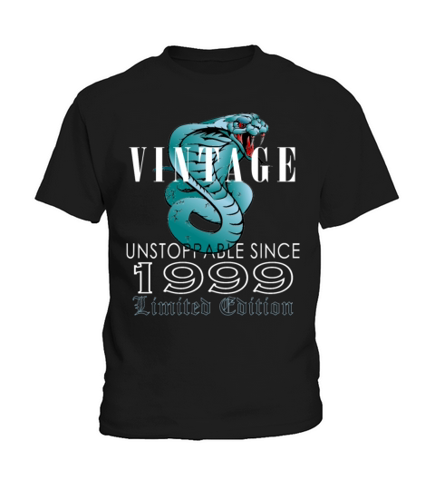 1999 Vintage 24 Year Limited Edition Kids T-Shirt