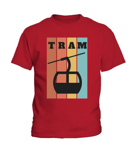 Aerial Tram Tramway Cable Car Cableway Gondola Kids T-Shirt