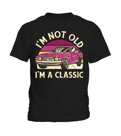 Classic Vintage Car Quote Kids T-Shirt
