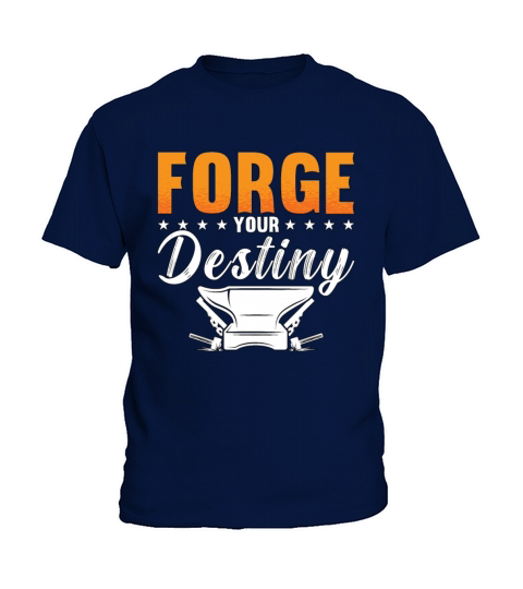 Farrier Forge Your Destiny Blacksmithing Farriers Kids T-Shirt