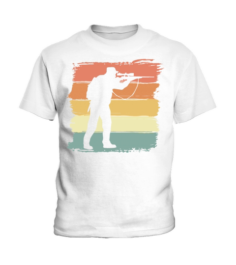 Hunting retro vintage Kids T-Shirt
