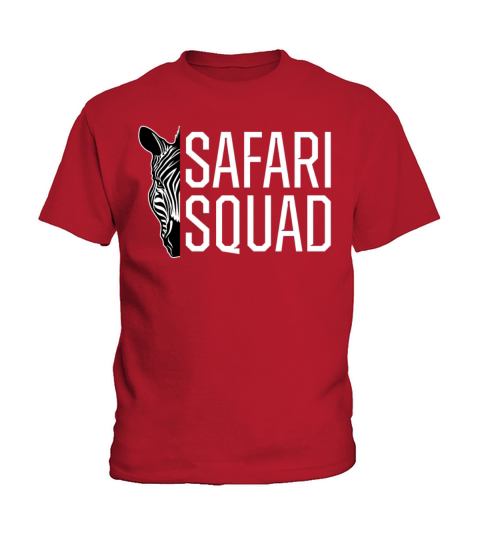 Safari Squad - African Safari Adenventures Kids T-Shirt