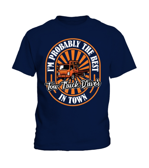 Tow Truck Driver Funny Kids T-Shirt