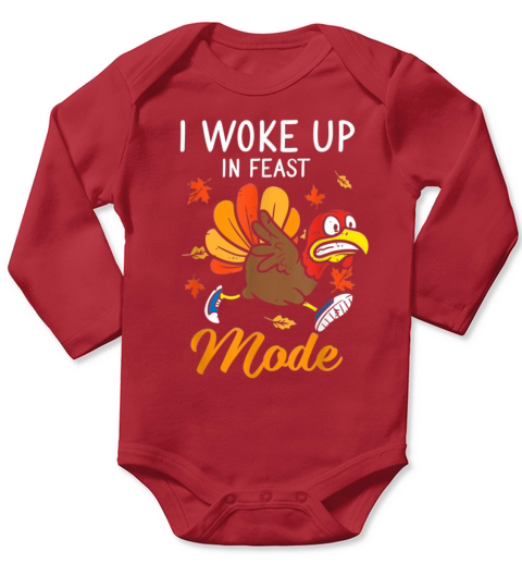 First anuual WKRP Turkey Drop Long Sleeve Baby One-Piece