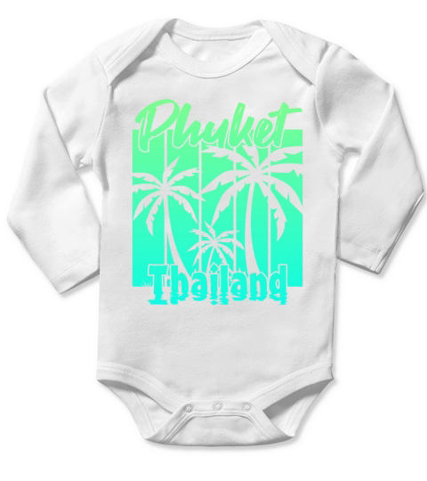 Phuket Thailand sunset Long Sleeve Baby One-Piece