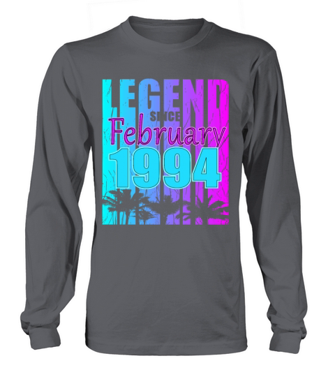 1994 Born Legend February Vintage Long sleeved Unisex