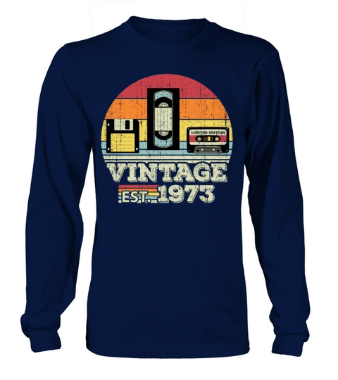 50 Year Old Vintage 1973 50th Birthday Gift Long sleeved Unisex