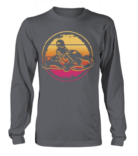 Go-Kart go karts motorsport Vintage Kart Racing Long sleeved Unisex