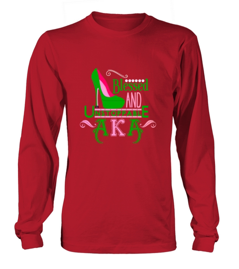 inspired Blessed AKA sorority Long sleeved Unisex