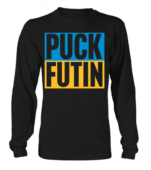 puck futin logo design Long sleeved Unisex