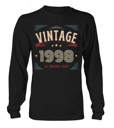 VINTAGE 1998 ALL ORIGINAL PARTS Long sleeved Unisex