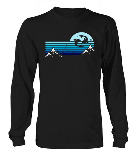 Zodiac Pisces Star Sign Long sleeved Unisex