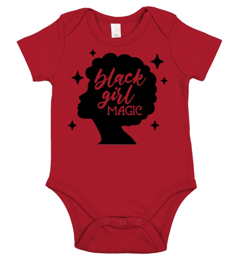 black girl magic Short Sleeve Baby One-Piece