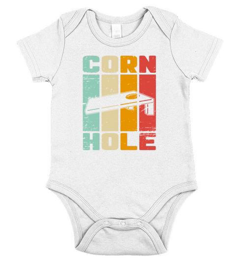 Cornhole Short Sleeve Baby One-Piece