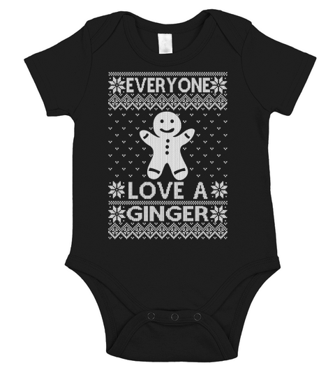 Everyone love a ginger ugly Short Sleeve Baby One-Piece