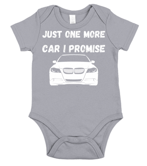 just one more car i promise Short Sleeve Baby One-Piece