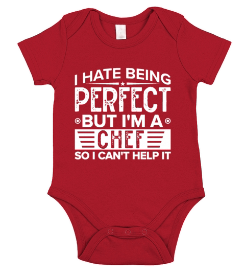 Kitchen Chef Quote Gift Funny Cooking Short Sleeve Baby One-Piece